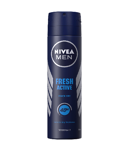 [ECL_NVA-26] NIVEA DEOSPRAY FRESH ACTIVE MEN 150ML