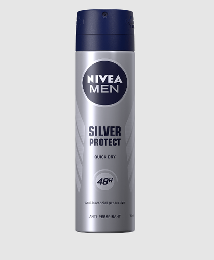 [ECL_NVA-37] NIVEA DEOSPRAY SILVER PROTECT MEN 150ML