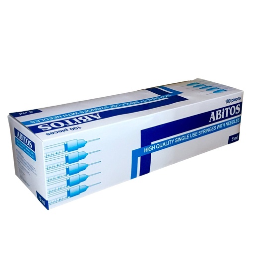 [ENT-01] ABITOS 5cc (Syringe) 100's