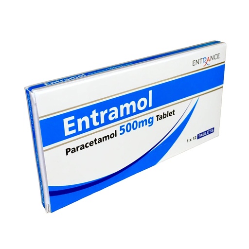 [ENT-94] Entramol 500Mg Tab 12'S (Paracetamol)