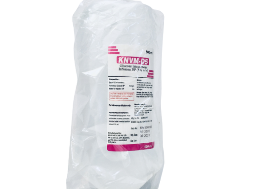 [PNC_KM-13] KNVM-D5 GLUCOSE INTRAVENOUS INFUSION BP 5% W/V 500ML KM