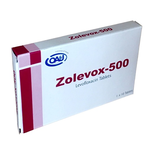[OAJ-91] ZOLEVOX 500MG (Levofloxacin) 10'S