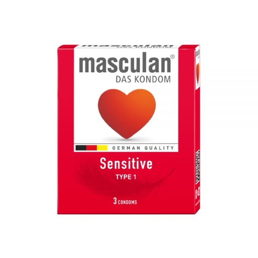 [UCM_MSL-05] MASCULAN CONDOMS SENSITIVE 3'S