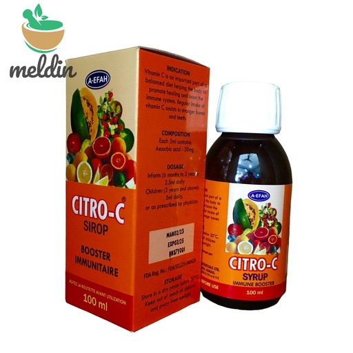 [A_Efah-03] Citro-C Syr 150ml (Vitamin C)