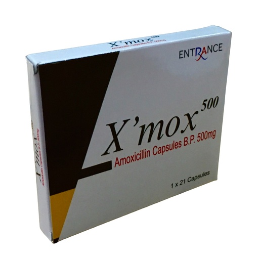 [ENT-224] X'MOX 500MG CAPS 21's (Amoxicillin)