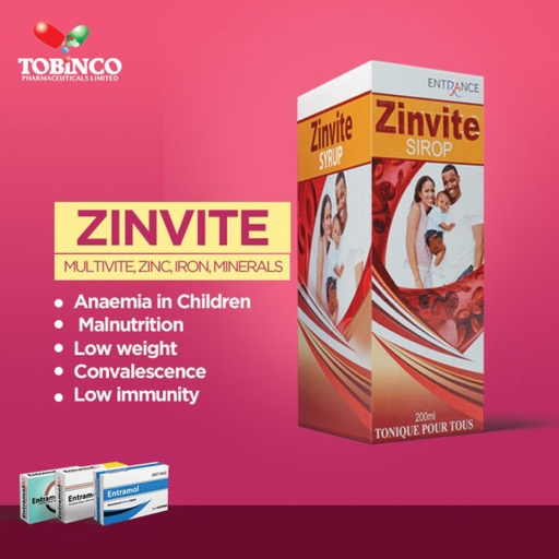[ENT-231] ZINVITE SYRUP ENT.