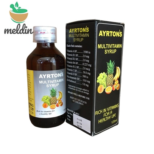 [DAS-03] Ayrton Multivitamin Syr 125Ml
