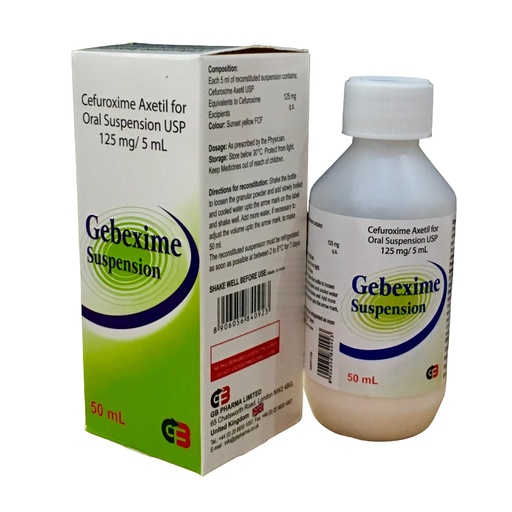 [GBP-72] GEBEXIME SUSP 50ML (Cefuroxime)