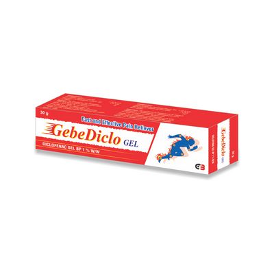 [GBP-53] Gebediclo Gel 30Gm (Diclofenac)