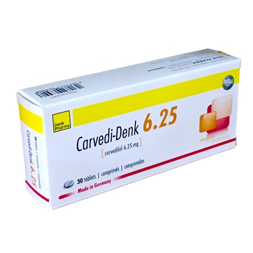 [DNK-17] CARVEDI-DENK 6.25MG 30'S
