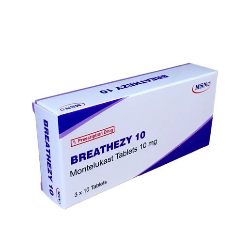 [PHL_MSN-05] Breathezy 10Mg Tablets 