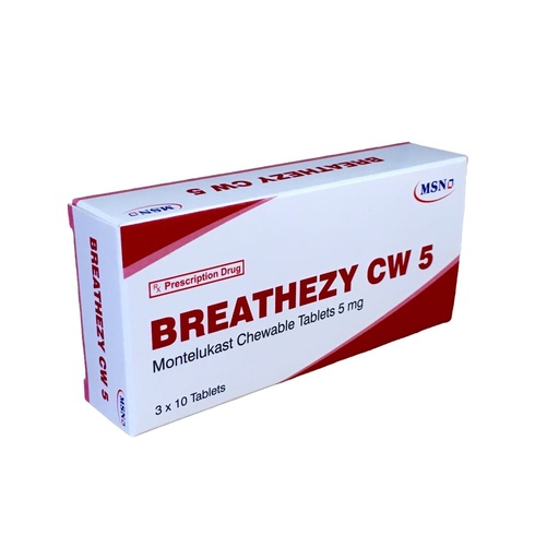 [PHL_MSN-06] Breathezy 5Mg Tablets 