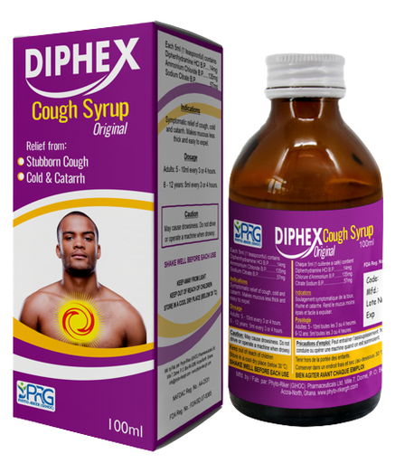 [PRK-05] DIPHEX ADULT COUGH SYR 100ML