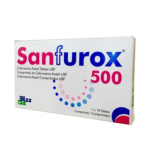 [GVS-55] SANFUROX 500 TAB (Cefuroxime)