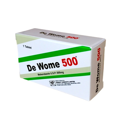 [ECL_DS-39] DEWORME TABS 500MG 1's