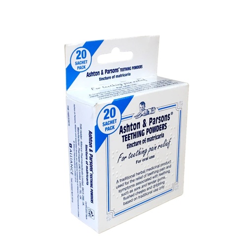 [UKP_GEN-22] ASHTON & PARSON TEETHING POWDER 20'S