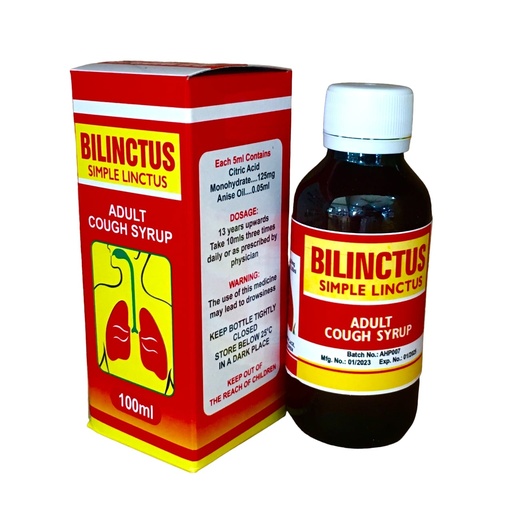 [TM-05] BILINCTUS ADULT COUGH 100ML (Linctus)