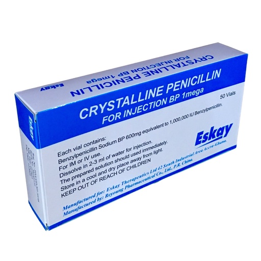 [ESK-17] CRYSTALLIN PEN. INJ 1MU 1's