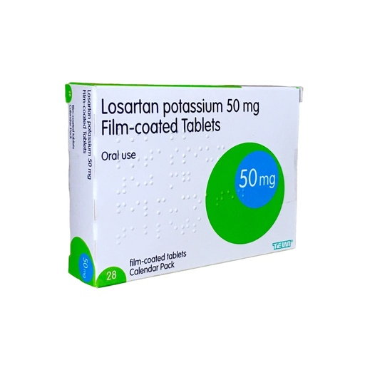 [UKP_GEN-196] Losartan Tabs 100Mg 28'S (Teva)