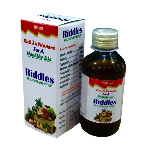 [TWC-34] RIDDLES MULTIVITAMIN SYRUP