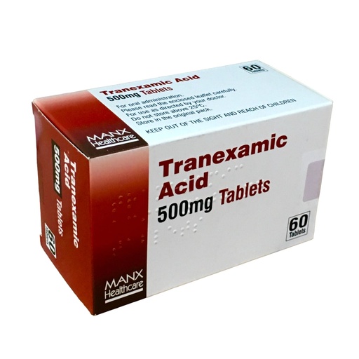 [UKP_GEN-295] TRANEXAMIC ACID 500MG 60'S (UK)