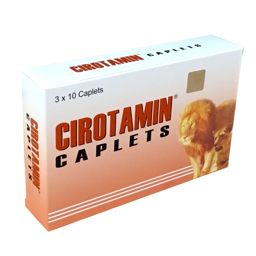 [TM-12] Cirotamin Tab 30's