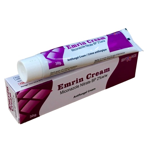 [ENT-78] EMRIN CREAM 30g (Miconazole 2 %)