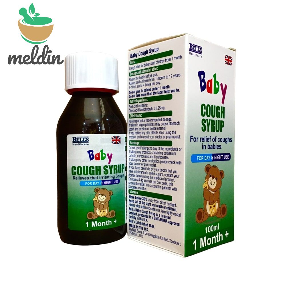 BELL'S BABY COUGH SYR 100ML | Meldinpharma