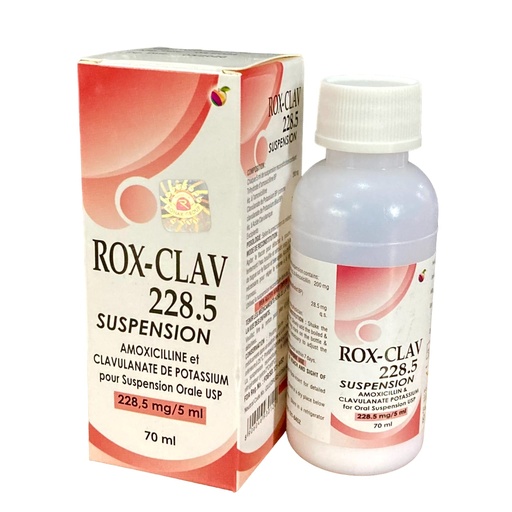 [RXM-103] ROX-CLAV 228.5MG/5ML SUSP (Amoksiklav)
