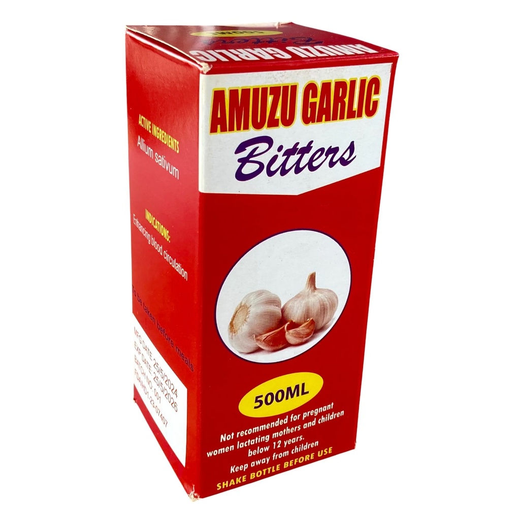 AMUZU GARLIC BITTERS | Meldinpharma