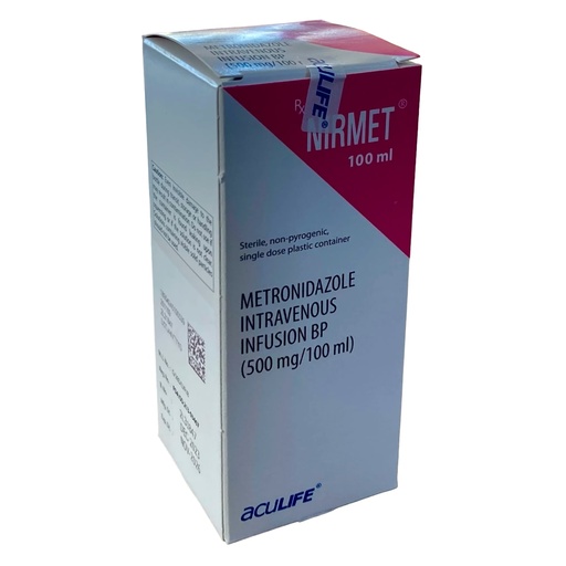 [RXM-34] METRONIDAZOLE INFUSION 500MG/100ML(Nirmet)
