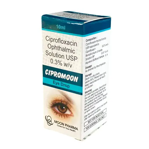 [MPG-01] CIPROMOON EYE DROP 10ML(Ciprofloxacin)